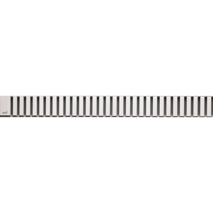 Решетка ALCAPLAST LINE-650L для водоотводящих желобов (APZ1, APZ4, APZ12) дизайн LINE